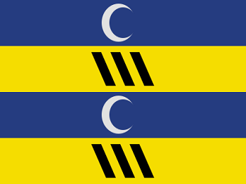 Gemeente vlag van Ameland