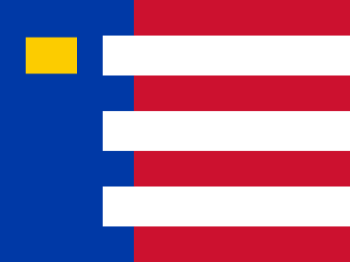 Gemeente vlag van Baarle Nassau