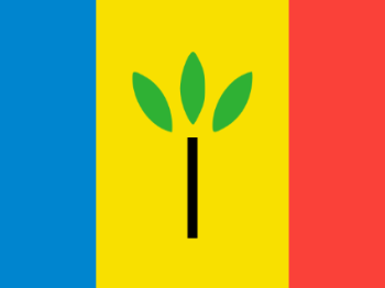 Gemeente vlag van Landgraaf