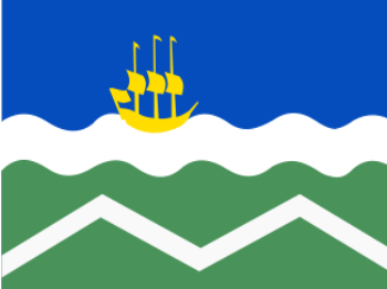 Gemeente vlag van Midden Delfland