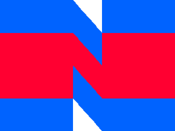 Gemeente vlag van Nieuwegein