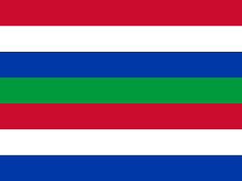 Gemeente vlag van Schiermonnikoog