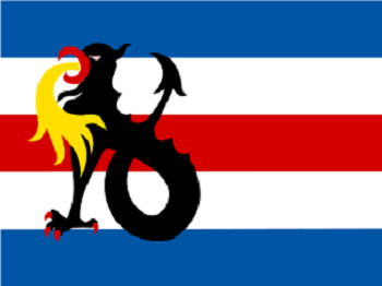 Gemeente vlag van Slochteren